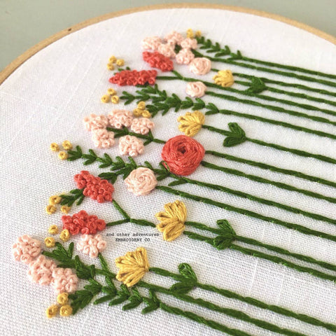 Summer Fields Embroidery Kit
