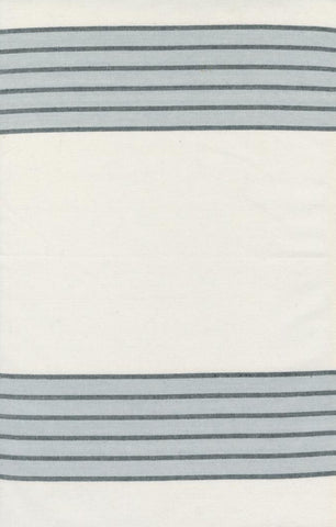 Panache Toweling White Grey