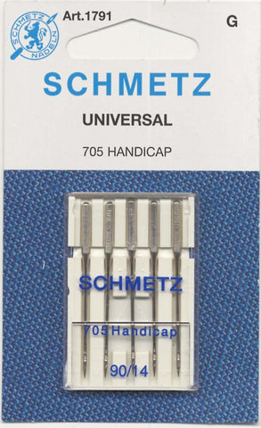 Schmetz 1791 Quick Threading Machine Needles 5-pack size 90/14