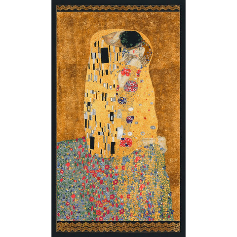 Gustav Klimt The Kiss Panel