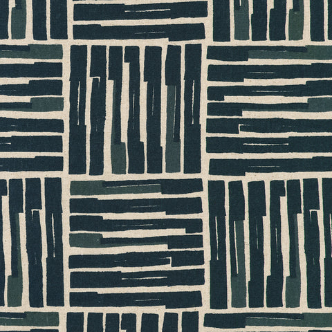 Orchard Run Canvas Geometric Navy