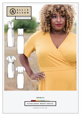 Highlands Wrap Dress (Allie Olson Sewing Patterns) – Evanston Stitchworks Highlands Wrap Dress (Allie Olson Sewing Patterns) – Evanston Stitchworks