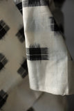 Snowcap Ikat Indian Cotton