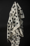 Snowcap Ikat Indian Cotton