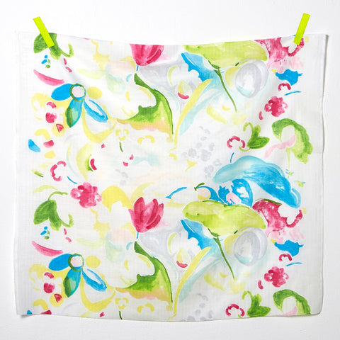 Nani IRO As It Is Sheeting — White/Red EGX 11151-1