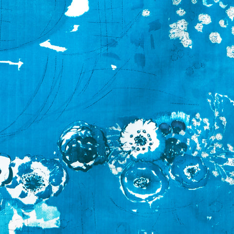 Nani IRO Komorebi Organic Double Gauze — Blue