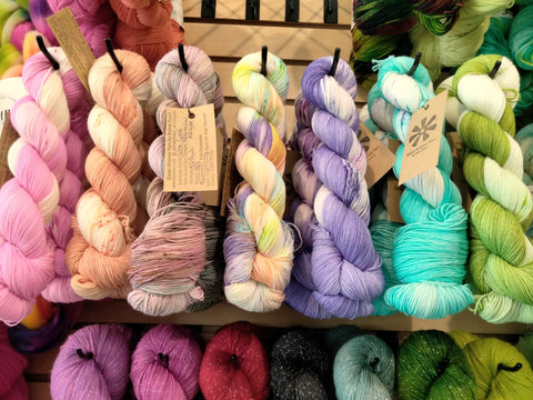 Sister Ananse Summer Splash Superwash Merino/Nylon Fingering