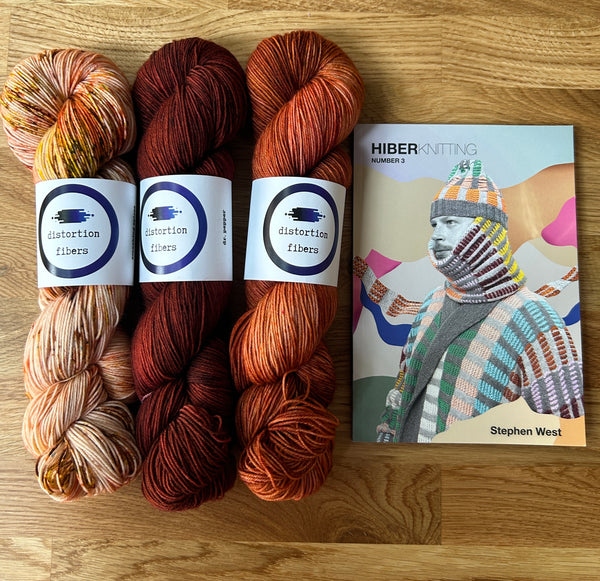 Stitchworks Yarn Crawl Shop Raffle Prize Distortion Fibers and Stephe