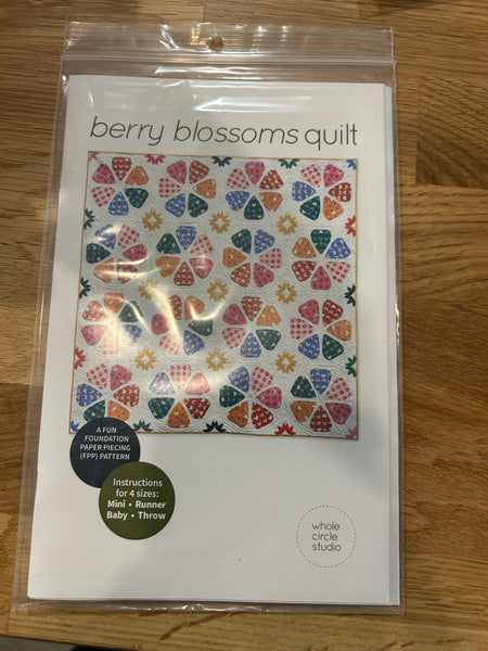 Bloom 'N' Berries Flower Pins Quilt Pattern – Quilting Books Patterns and  Notions