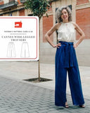 Cannes Wide Legged Trousers (Liesel & Co.)