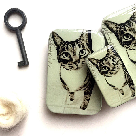 Cat Storage Tin Large