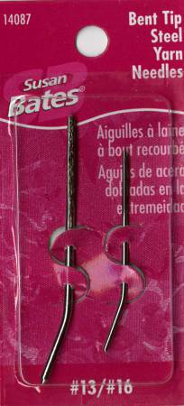 Bent Tip Steele Yarn Needles