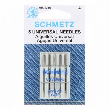 Schmetz 1710 Universal Machine Needles 5-Pack Size 90/14