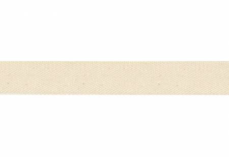 1/2 White Twill tape - 100% Cotton by the yard