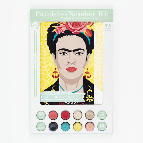 Frida with Flowers Paint By Numbers