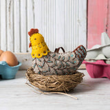French Hen Wool Mix Felt Craft Kit (Corinne Lapierre)