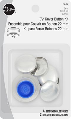 Cover Button Kit 7/8"
