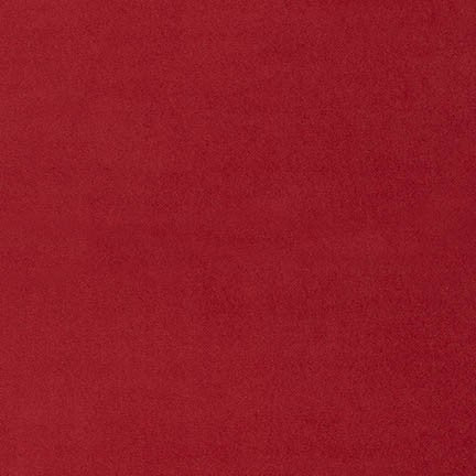 Lush Cotton Velvet — Scarlet