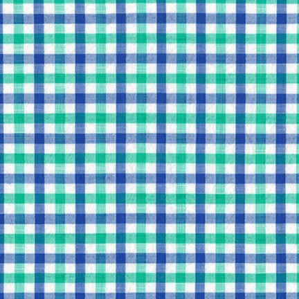 Cote D'Azure Seersucker Green/Blue