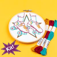Quad Goals Embroidery Kit