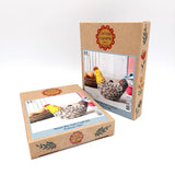 French Hen Wool Mix Felt Craft Kit (Corinne Lapierre)