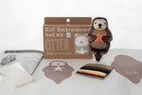 Kiriki Press Otter Embroidered Doll Kit