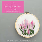 Cotton Candy Fields Embroidery Kit (And Other Adventures Embroidery Co.)