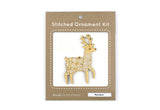Kiriki Press Reindeer Stitched Ornament Kit