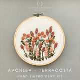 Avonlea in Terracotta Embroidery Kit (And Other Adventures Embroidery Co.)