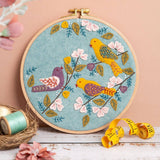 Dawn Chorus Appliqué Hoop Craft Kit: French