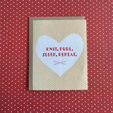 Knit, Purl, Sleep (Lucky Bee Press)