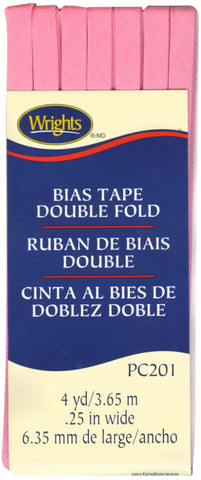 Bias Tape Double Fold .25" (Wrights)