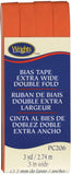 Bias Tape Extra Wide Double Fold .5" (Wrights)