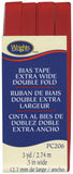Bias Tape Extra Wide Double Fold .5" (Wrights)