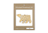 Kiriki Press Bear Stitched Ornament Kit