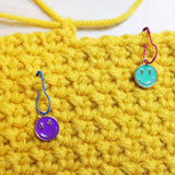 Anna B. Smiley Stitch Markers