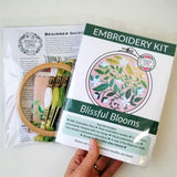 Blissful Blooms Embroidery Kit (Jessica Long Embroidery)