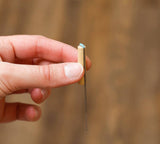 Wooden Handle for Single Felting Needle (Grey Fox Felting)
