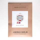 Resist Fascism Cross Stitch Kit (Junebug and Darlin)