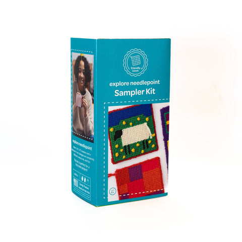 Needlepoint Sampler Kit (Friendly Loom)