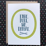 Knit, Purl, Sip, Repeat (Lucky Bee Press)