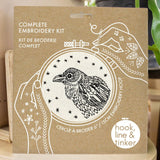 Raven Nevermore Embroidery Kit (Hook, Line & Tinker)