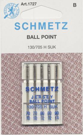 Schmetz Jersey 5-Pack Size 10 - 14