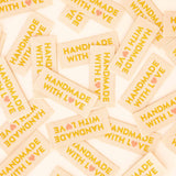 Handmade with Love Gold Labels (Sarah Hearts)