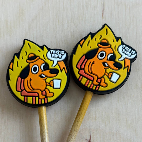 This is Fine Meme Point Protectors (Comma Craft Co.)