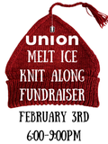 Melt The Ice Knit-Along Fundraiser by Union Pizza in Evanston