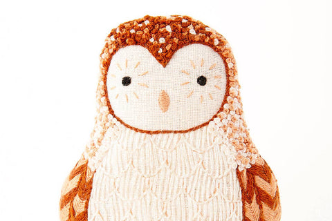 Barn Owl - Embroidery Kit