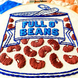 Beans Embroidery Kit (Hook, Line & Tinker)