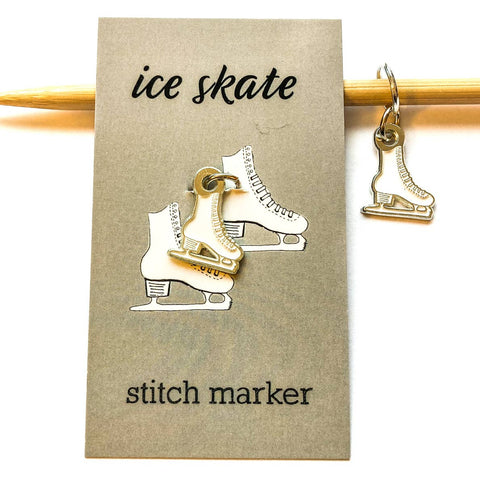Ice Skate Stitch Marker (Firefly Notes)