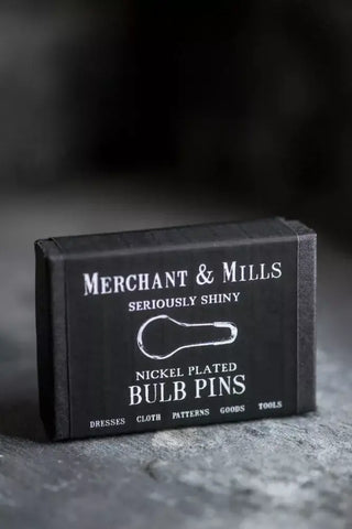 Nickel Bulb Pins Merchant and Mills